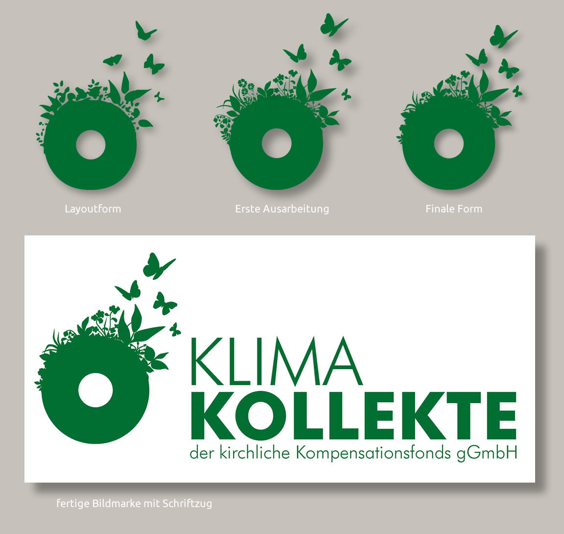 Logoentwicklung, Büro für Grafikdesign und Illustration in Zusammenarbeit mit Ari Gröbke Design